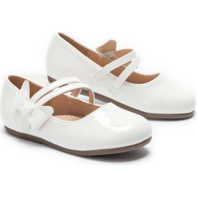 Evelina Bow Shoes, White