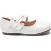 Evelina Bow Shoes, White - Flats - 2 - thumbnail
