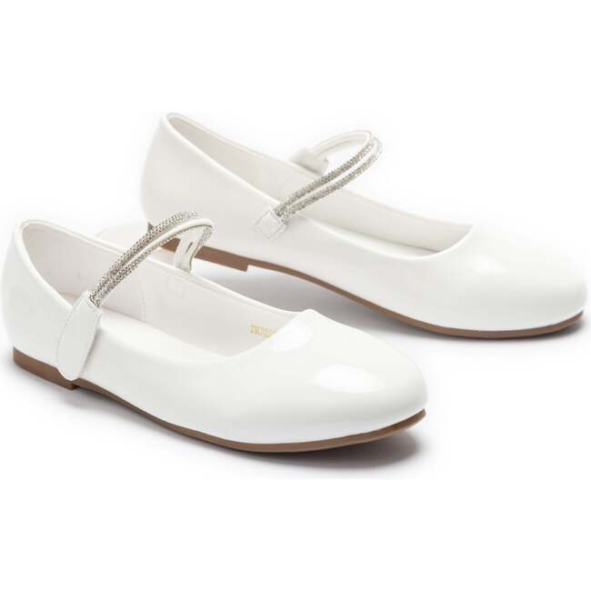 Celestia Ballet Flats, White