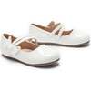 Evelina Bow Shoes, White - Flats - 3 - thumbnail