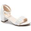 Callista Pearl Sandals, White - Sandals - 2 - thumbnail