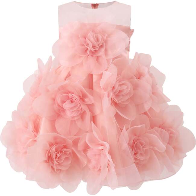 Briellea Embellished Sleeveless Dress, Rose