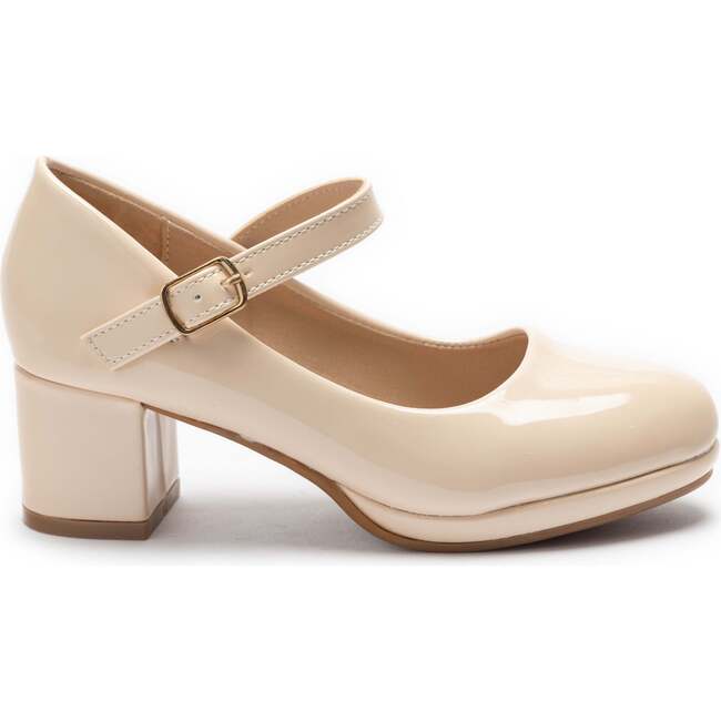 Aurelia Mary Jane Shoes, Beige