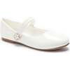 Amara Mary Jane Shoes, White - Flats - 2 - thumbnail
