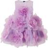 Briellea Embellished Sleeveless Dress, Purple - Dresses - 2