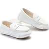 Loafer Dress Shoes, White - Loafers - 1 - thumbnail