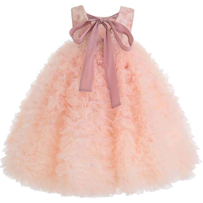 Beatrice Ruffled Tulle Dress, Pink