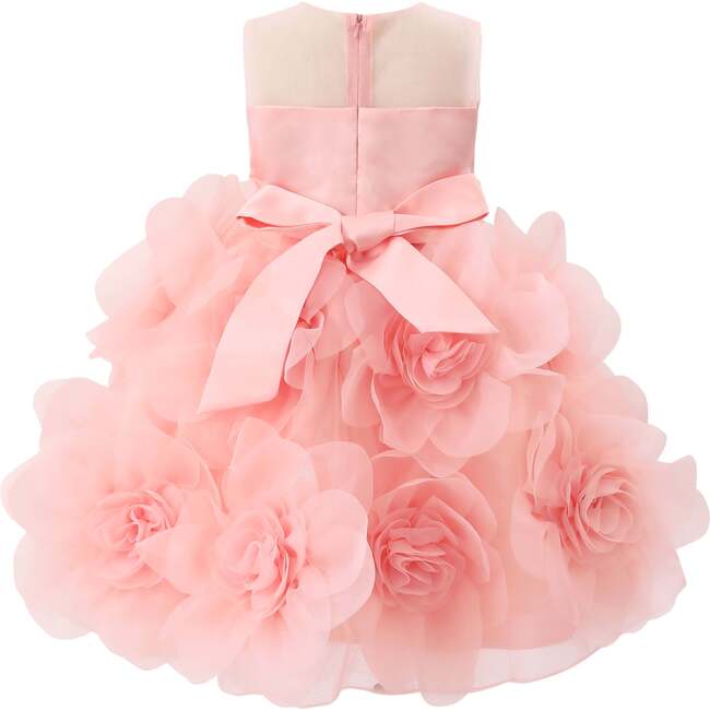 Briellea Embellished Sleeveless Dress, Rose - Dresses - 3