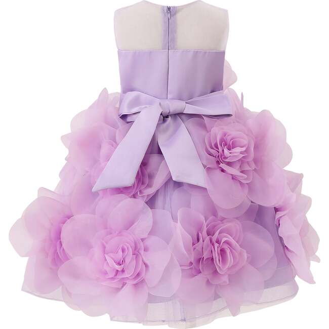 Briellea Embellished Sleeveless Dress, Purple - Dresses - 3