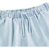 Addie Washed Chambrey Shorts, Blue - Shorts - 3