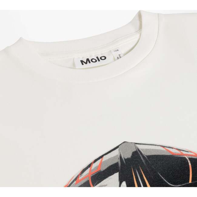 Riley Graphic T-Shirt, White - T-Shirts - 3