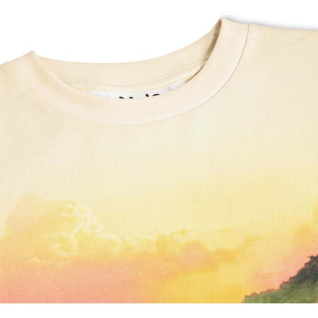 Ivory Riley T-shirt, Beige - T-Shirts - 3