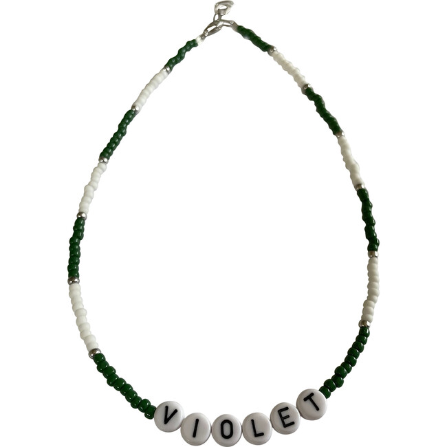 Violet Monogram Necklace