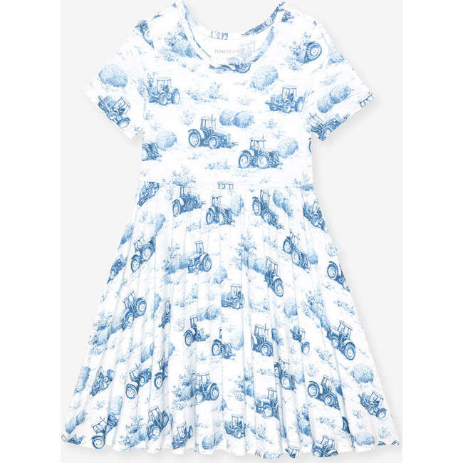 Hudson Twirl Dress Blue