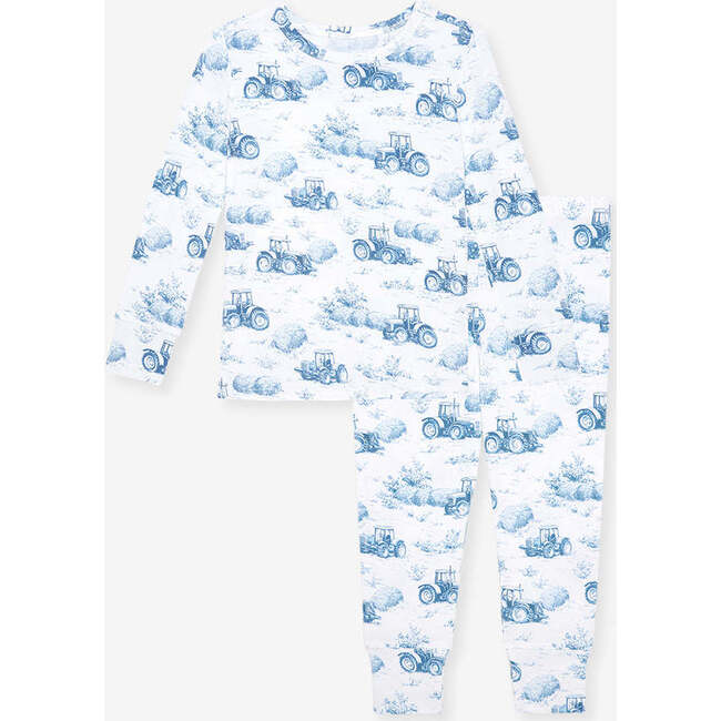 Hudson Classic Pajama Set Blue