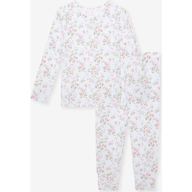 Riley Classic Pajama Set White