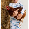 Hudson Classic Pajama Set Blue - Pajamas - 2 - thumbnail