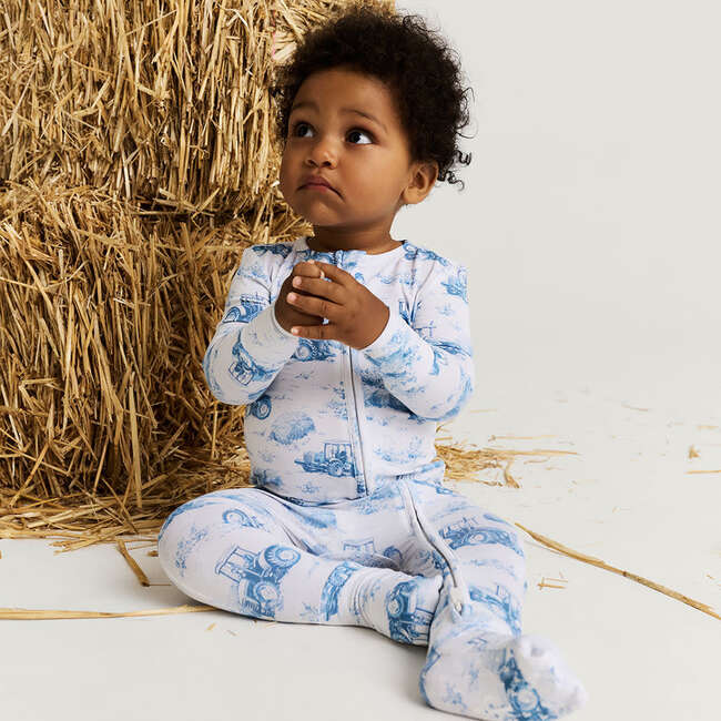 Hudson Convertible One Piece Blue