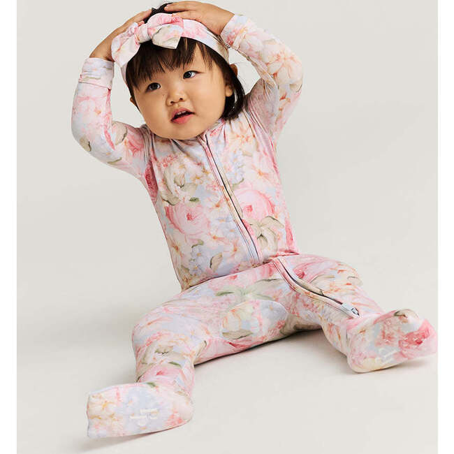 Rose Dreams Convertible One Piece Blue - Rompers - 4