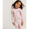 Rose Dreams Classic Pajama Set Blue - Pajamas - 3 - thumbnail