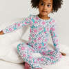 Retro Daisy Classic Pajama Set Blue - Pajamas - 3 - thumbnail