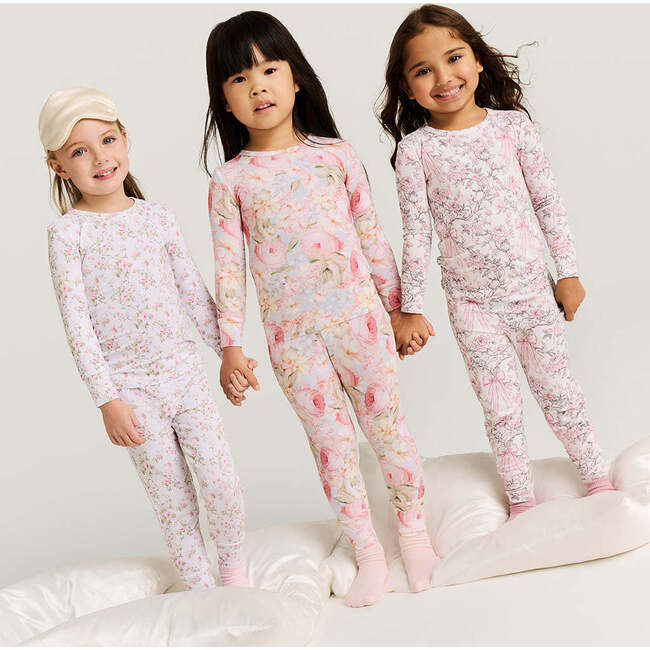 Irene Classic Pajama Set Pink - Pajamas - 4