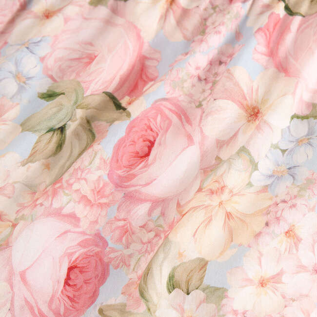 Rose Dreams Women's Bamboo Challis Tiered Dress Blue - Dresses - 5