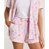 Shelly Pink Women's Luxe Pajama Short Set Pink - Pajamas - 2 - thumbnail