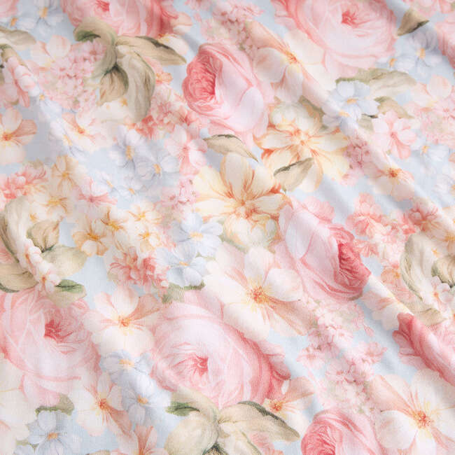 Rose Dreams Classic Pajama Set Blue - Pajamas - 7