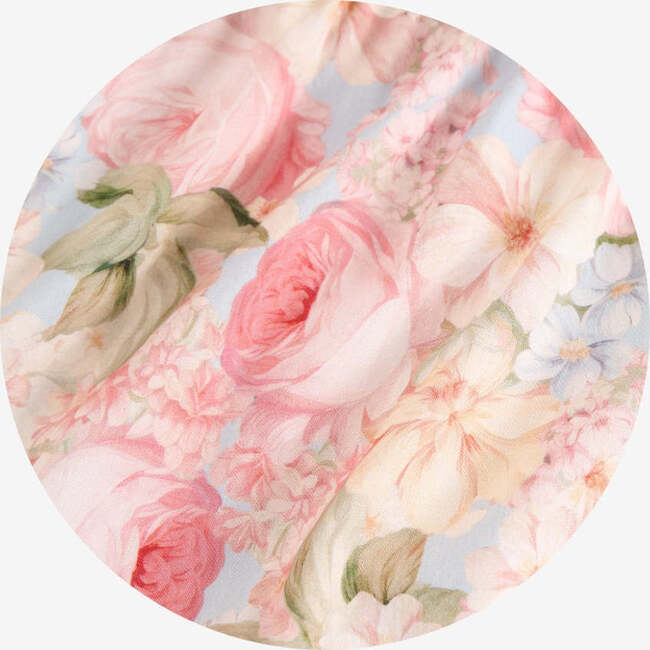 Rose Dreams Women's Bamboo Challis Tiered Dress Blue - Dresses - 6