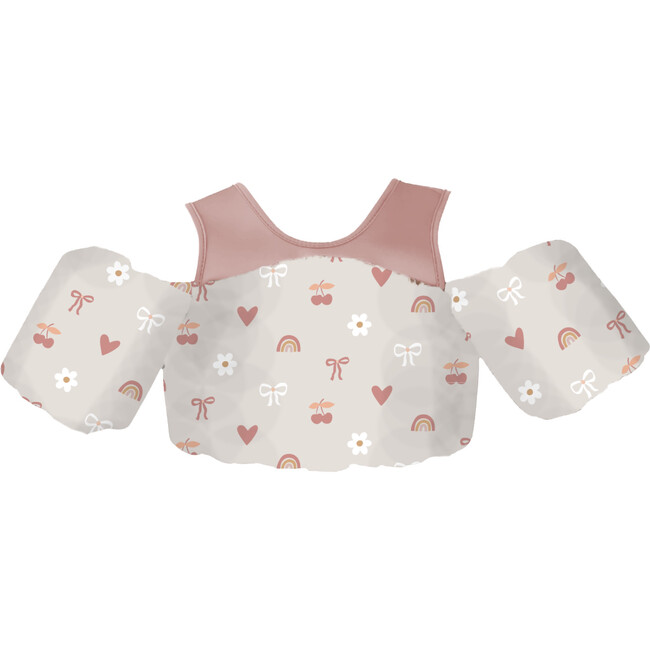 Little Swimmer Floatie - Toddler & Kids Swim Vest Floaties, Bows & Bloom