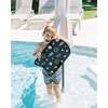 Little Swimmer Kickboard - Toddler & Kids Swim Flutter Board, Monochrome Smiley - Water Toys - 2 - thumbnail