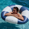 Tube Pool Ring: Navy Stripe - Pool Floats - 2
