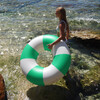 Tube Pool Ring: Zest - Neon Green Stripe - Pool Floats - 2 - thumbnail