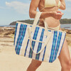 Recycled Nylon: Cooler Tote - La Mer Blue Neon - Bags - 2 - thumbnail