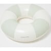 Tube Pool Ring: The Vacay Soft Olive Stripe - Pool Floats - 5 - thumbnail