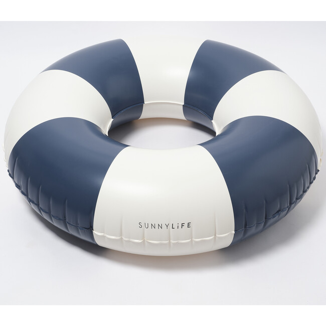 Tube Pool Ring: Navy Stripe - Pool Floats - 5