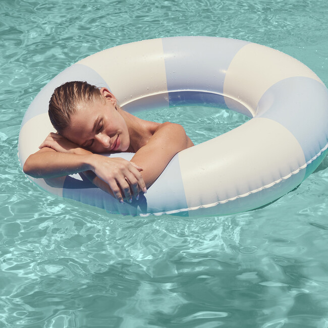 Tube Pool Ring: La Mer Med Blue Stripe - Pool Floats - 5