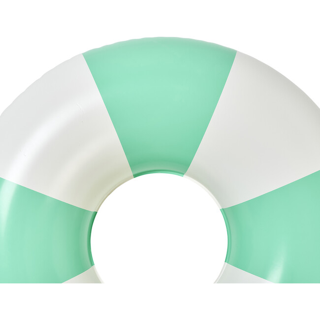 Tube Pool Ring: Zest - Neon Green Stripe - Pool Floats - 7