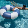 Tube Pool Ring: Navy Stripe - Pool Floats - 8