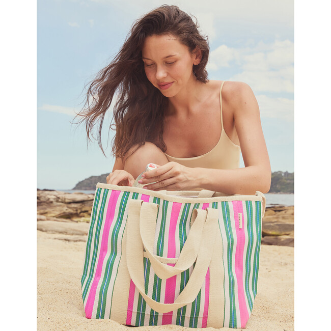 Recycled Nylon: Cooler Tote - Seagrass Green - Bags - 7