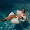 Tube Pool Ring: Glitter Cotton Candy Stripe - Pool Floats - 8 - thumbnail
