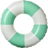 Mini Tube Pool Ring: Zest Green Stripe - Pool Floats - 1 - thumbnail