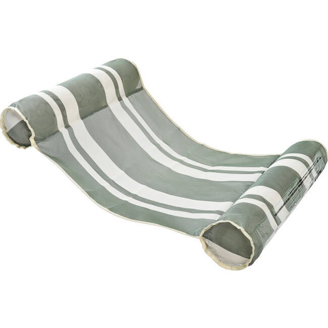 Mesh Hammock Float, Seagrass Stripe