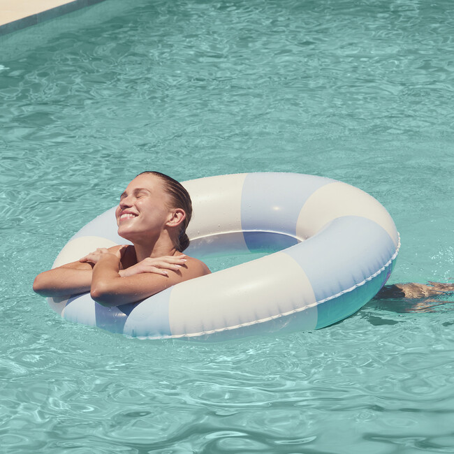Tube Pool Ring: La Mer Med Blue Stripe - Pool Floats - 9