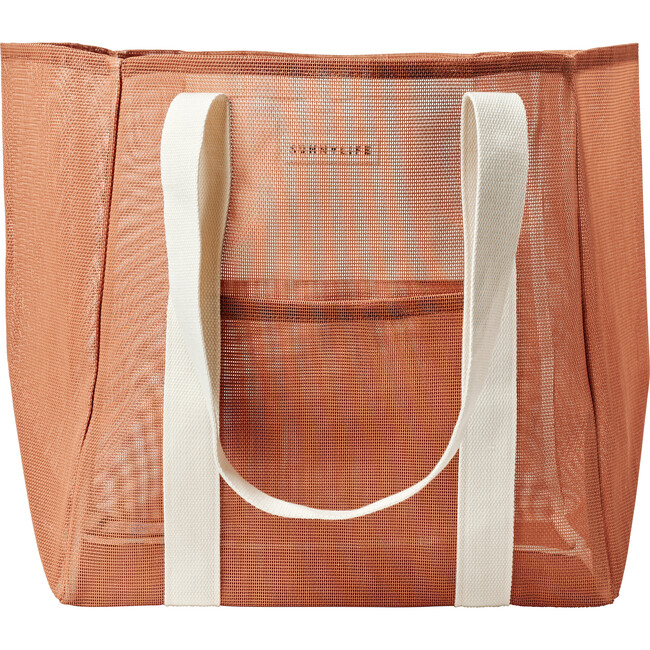 Mesh Beach Bag, Tierra Clay