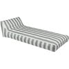 Luxe Lie-On Lounger, Seagrass Stripe - Pool Floats - 1 - thumbnail