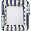 Luxe Twin Hammock Float: Le Weekend - Navy Stripe - Pool Floats - 3 - thumbnail