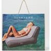 Luxe Floating Chair, Marine Stripe - Pool Floats - 2 - thumbnail