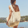 Mesh Beach Bag, Oyster Cream - Bags - 4